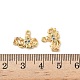 Латунные микро проложить кубического циркония подвески KK-C099-01F-G-3
