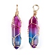 Подвески lampwork GLAA-T023-07P-3