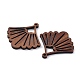 Подвески из орехового дерева WOOD-Q051-03D-2