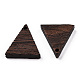 Подвески из натурального дерева венге WOOD-T023-30-3