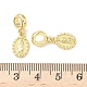 Латунные религиозные европейские подвески-талисманы Девы Марии KK-B141-15G-3