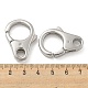 Некорневая застежка-лобстер из нержавеющей стали марки 304 STAS-O002-02P-3