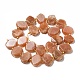 Натуральный Sunstone бисер пряди G-G072-A03-02-3