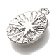 Латунные микро проложить кубического циркония подвески KK-U038-20P-2
