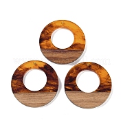 Подвески из смолы и дерева WOOD-F015-14H