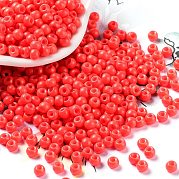 Выпечка краска стеклянные бусины SEED-H002-I-B513
