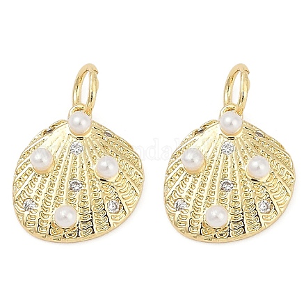 Латунные микро проложить кубического циркония подвески KK-U058-15G-1