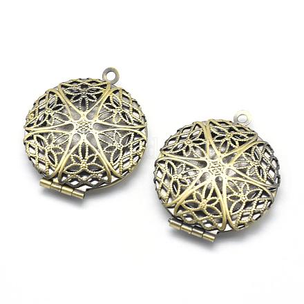 Латунные диффузор Locket подвески KK-F717-26AB-NR-1