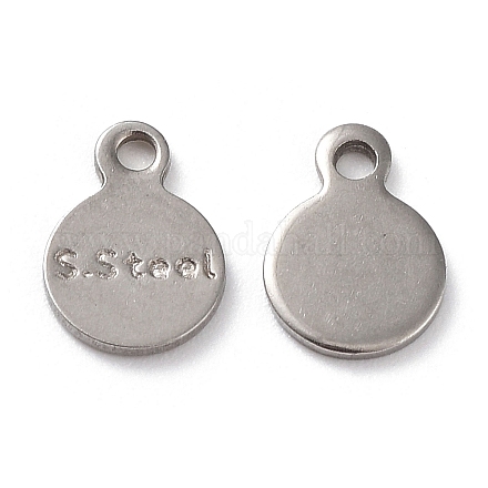 Не тускнеющие подвески из нержавеющей стали 201 STAS-K259-11P-1