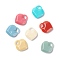 Acrylic Pendant, Heart Lock, Mixed Color, 24x22x7mm, Hole: 4x6mm