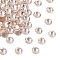 Preciosa® MAXIMA Crystal No Hotfix Flatback Stones, Czech Crystal, Dura Foiling, Round(438 11 615 Chaton Rose), 00530 Gold Quartz, SS16(3.8~4mm)