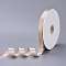 Polyester Grosgrain Ribbons for Gift Packing, Lemon Chiffon, 7/8 inch(22mm), about 100yards/roll(91.44m/roll)