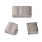Non-Tarnish 316 Surgical Stainless Steel Bayonet Clasps, Rectangle, Stainless Steel Color, 21x12.5x5mm, Inner Diameter: 10.5x3mm