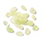 Natural New Jade Beads, No Hole/Undrilled, Nuggets, 16~33x13.5~22x9~15mm, about 95pcs/500g