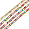 Brass Rhinestone Strass Chains, Rhinestone Cup Chain, Colorful, 5.6x3mm