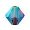 Preciosa® Crystal Beads, Czech Crystal, Bicone(451 69 302 Rondelle), 90100 20000 Burgundy AB 2x, 4mm, Hole: 0.8mm