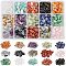 Natural Gemstone Chips Beads, for Jewelry Making, 5~10mm, Hole: 0.3~1mm, 15 stones