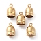 Brass Cord Ends, End Caps, Cone, Raw(Unplated), 12x8mm, Hole: 1.6mm, Inner Diameter: 7mm
