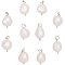 PandaHall Elite 10pcs Freshwater Pearls Dangles Charms Pendant Natural Pearl Beads Charms for Bracelet Necklace Jewelry Making
