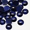 Cat Eye Cabochons, Half Round, Midnight Blue, 12x3mm