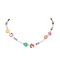 Polymer Clay Beaded Necklace, Fruit, Colorful, 15.75 inch(40cm)
