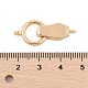 Латунь раз по сравнению с застежками KK-L223-015G-3