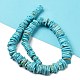 Натуральный Howlite чип бусины TURQ-L031-010-A-4