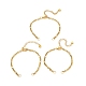 Изготовление браслетов Figaro chains из нержавеющей стали 304 AJEW-JB01075-1