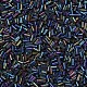 Стеклянные бусины цвета металлик SEED-N005-001-D04-3