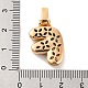 Латунные микро проложить кубического циркония подвески KK-C076-29F-G02-3
