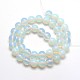 Opalite круглые бусины пряди X-G-O047-08-10mm-3