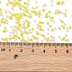 Непрозрачные цвета блестящие стеклянные бусины SEED-A030-09C-3