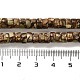Синтетические серпантин бусы пряди G-F765-O01-02-5