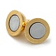 Латунные магнитные застежки с петлями PALLOY-MC043-3G-3