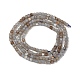 Натуральные ангельские бусины G-RM2025-D45-2x2mm-3