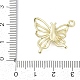 Подвески из сплава и страза PALLOY-R151-65G-3