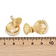 Латунные микро проложить кубического циркония подвески KK-C093-06G-3