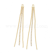 Латунная цепочка кисточка большие подвески KK-T038-45G
