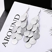 Модные серьги с кисточками из сплава LE0985-7