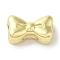 Rack Plating Alloy Beads, Cadmium Free & Nickel Free & Lead Free, Bowknot, Golden, 9x15.5x7mm, Hole: 6x4mm