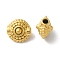 304 Stainless Steel Beads, Flat Round, Golden, 9x8x6mm, Hole: 1.6mm