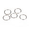 Non-Tarnish 304 Stainless Steel Jump Ring, Open Jump Rings, Stainless Steel Color, 12 Gauge, 25.5x2mm, Inner Diameter: 22mm