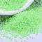 MIYUKI Delica Beads, Cylinder, Japanese Seed Beads, 11/0, (DB1858) Silk Inside Dyed Mint Green, 1.3x1.6mm, Hole: 0.8mm, about 100000pcs/500g