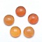 Natural Carnelian Cabochons, Dyed & Heated, Half Round, 10x4~5mm