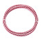 5M 2-Ply Anodized Aluminum Wire, Twisted Round, Bendable Metal Craft Wire, Flexible Craft Wire, for Beading Jewelry Craft Making, Pink, 3~4mm, about 16.40 Feet(5m)/Roll