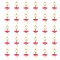 30Pcs Transparent Resin Big Pendants, Ballet Girl Charms, with Golden Plated Alloy Findings and Crystal Rhinestone, Pink, 60x31x4mm, Hole: 2mm
