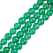3 Strands Dyed Natural Jade Beads Strands, Round, 8mm, Hole: 1.4mm, about 47pcs/strand, 15 inch(38cm)