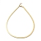 Unisex 304 Stainless Steel Herringbone Chain Necklaces, with Lobster Claw Clasps, Golden, 17.63 inch(44.8cm), 4mm