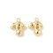 Brass Charms, Cadmium Free & Nickel Free & Lead Free, Elephant, Real 18K Gold Plated, 12x9x4mm, Hole: 1.2mm