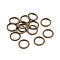 Alloy Closed Jump Rings, Round Ring, Antique Bronze, 10x1.2mm, 16 Gauge, Inner Diameter: 7.2mm